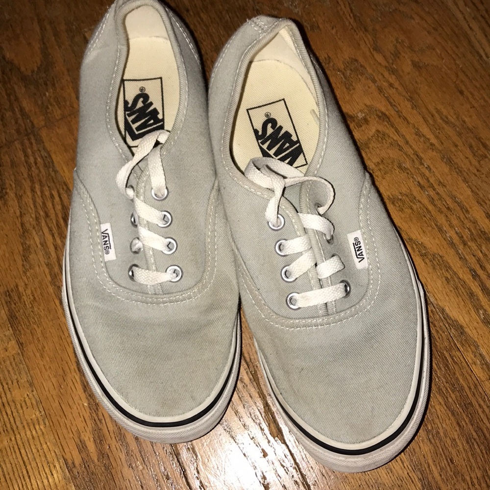 Light green vans
